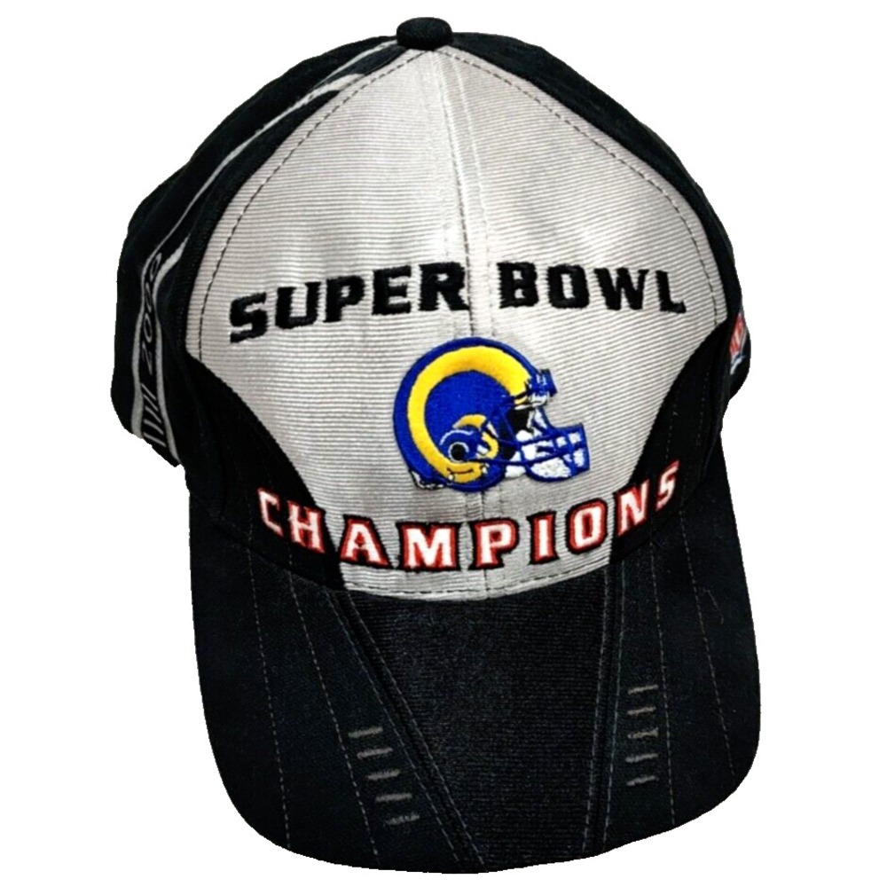 Rams puma hat Super bowl 34 XXIV Puma Champions Hat Cap 99-00 NFL Football